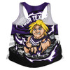 Fremantle Women Racerback Singlet Premiership Series Flame Edition