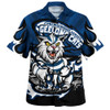 Geelong Cats Hawaiian Shirt Premiership Series Flame Edition