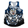 Geelong Cats Women Racerback Singlet Premiership Series Flame Edition