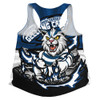 Geelong Cats Women Racerback Singlet Premiership Series Flame Edition