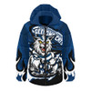 Geelong Cats Hooded Padded Jacket Premiership Series Flame Edition