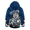 Geelong Cats Hooded Padded Jacket Premiership Series Flame Edition