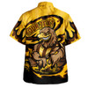 Hawthorn Hawaiian Shirt Premiership Series Flame Edition