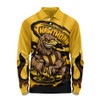 Hawthorn Long Sleeve Polo Shirt Premiership Series Flame Edition