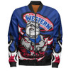 Western Bulldogs Bomber Jacket Premiership Series Flame Edition