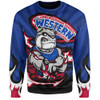 Western Bulldogs Sweatshirt Premiership Series Flame Edition