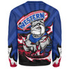 Western Bulldogs Sweatshirt Premiership Series Flame Edition
