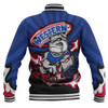 Western Bulldogs Baseball Jacket Premiership Series Flame Edition Western Bulldogs Baseball Jacket Premiership Series Flame Edition