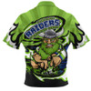Canberra Raiders Zip Polo Shirt Premiership Series Sports Gear