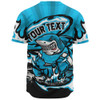 Cronulla-Sutherland Sharks Baseball Shirt Premiership Series Sports Gear Cronulla-Sutherland Sharks Baseball Shirt Premiership Series Sports Gear