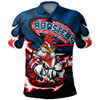 Sydney Roosters Polo Shirt Premiership Series Sports Gear