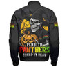 Penrith Panthers Bomber Jacket Dark Moon Rugby Halloween Battle Edition