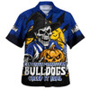 Canterbury-Bankstown Bulldogs Hawaiian Shirt Dark Moon Rugby Halloween Battle Edition
