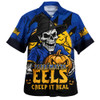 Parramatta Eels Hawaiian Shirt Dark Moon Rugby Halloween Battle Edition