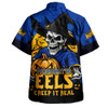Parramatta Eels Hawaiian Shirt Dark Moon Rugby Halloween Battle Edition