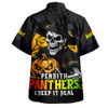 Penrith Panthers Hawaiian Shirt Dark Moon Rugby Halloween Battle Edition