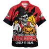 St. George Illawarra Dragons Hawaiian Shirt Dark Moon Rugby Halloween Battle Edition