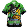 Canberra Raiders Hawaiian Shirt Dark Moon Rugby Halloween Battle Edition