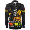 Penrith Panthers Long Sleeve Shirt Dark Moon Rugby Halloween Battle Edition