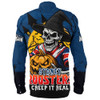 Sydney Roosters Long Sleeve Shirt Dark Moon Rugby Halloween Battle Edition