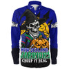 New Zealand Warriors Long Sleeve Shirt Dark Moon Rugby Halloween Battle Edition