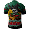 South Sydney Rabbitohs Polo Shirt Dark Moon Rugby Halloween Battle Edition
