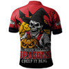 St. George Illawarra Dragons Polo Shirt Dark Moon Rugby Halloween Battle Edition