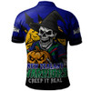 New Zealand Warriors Polo Shirt Dark Moon Rugby Halloween Battle Edition