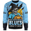 New South Wales Blues Sweatshirt Dark Moon Rugby Halloween Battle Edition