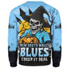 New South Wales Blues Sweatshirt Dark Moon Rugby Halloween Battle Edition New South Wales Blues Sweatshirt Dark Moon Rugby Halloween Battle Edition