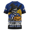 Canterbury-Bankstown Bulldogs T-Shirt Dark Moon Rugby Halloween Battle Edition