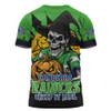 Canberra Raiders T-Shirt Dark Moon Rugby Halloween Battle Edition