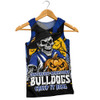 Canterbury-Bankstown Bulldogs Men Singlet Dark Moon Rugby Halloween Battle Edition
