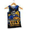 Parramatta Eels Men Singlet Dark Moon Rugby Halloween Battle Edition