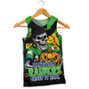 Canberra Raiders Men Singlet Dark Moon Rugby Halloween Battle Edition