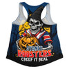Sydney Roosters Women Racerback Singlet Dark Moon Rugby Halloween Battle Edition