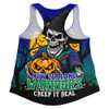 New Zealand Warriors Women Racerback Singlet Dark Moon Rugby Halloween Battle Edition New Zealand Warriors Women Racerback Singlet Dark Moon Rugby Halloween Battle Edition
