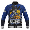 Canterbury-Bankstown Bulldogs Baseball Jacket Dark Moon Rugby Halloween Battle Edition