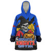 Newcastle Knights Snug Hoodie Dark Moon Rugby Halloween Battle Edition