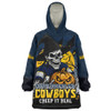 North Queensland Cowboys Snug Hoodie Dark Moon Rugby Halloween Battle Edition