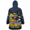 North Queensland Cowboys Snug Hoodie Dark Moon Rugby Halloween Battle Edition