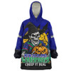 New Zealand Warriors Snug Hoodie Dark Moon Rugby Halloween Battle Edition