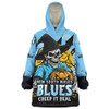 New South Wales Blues Snug Hoodie Dark Moon Rugby Halloween Battle Edition