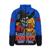 Newcastle Knights Padded Jacket Dark Moon Rugby Halloween Battle Edition