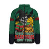 South Sydney Rabbitohs Padded Jacket Dark Moon Rugby Halloween Battle Edition
