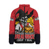 St. George Illawarra Dragons Padded Jacket Dark Moon Rugby Halloween Battle Edition