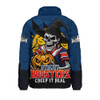 Sydney Roosters Padded Jacket Dark Moon Rugby Halloween Battle Edition