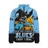 New South Wales Blues Padded Jacket Dark Moon Rugby Halloween Battle Edition
