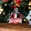St Kilda Wood Acrylic Ornament Wicked Halloween Skeleton Spirit St Kilda Wood Acrylic Ornament Wicked Halloween Skeleton Spirit