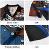 Carlton Hawaiian Shirt Halloween Night Reaper Zipper